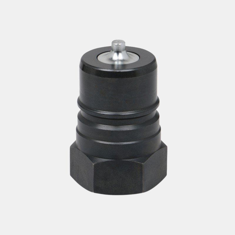 1/2" BSP Hydraulic Quick Coupling with Dust Cap (Male) - ISO 7241-A
